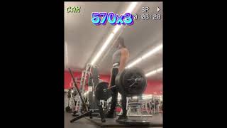 Joe Rogan *570lb* motivational deadlift