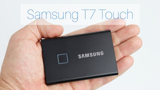 Samsung T7 Touch SSD Unboxing