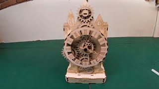 DIY puzzle 3D mechanical clock crafts & co modele 1 magasin action