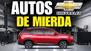 Los AUTOS de CHEVROLET que NO DEBERÍAS COMPRAR... Evita estos modelos