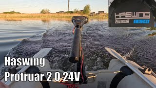 Haswing Protruar 2.0 24V valties variklio testas naudojant LiitoKala 24V 80Ah LiFePO4 akumuliatorių