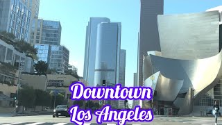 🇺🇸🌴 Scenic drive Downtown Los Angeles 10/03/2024