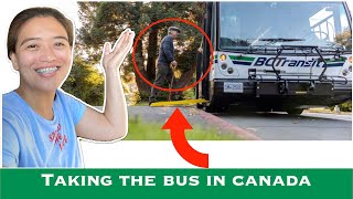 How to Use the Bus System in British Columbia, Canada Filipino-Canadian Vlog #buhayofw #pinoyabroad