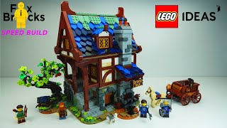 LEGO IDEAS 21325 Medieval Blacksmith - Speed Build - FixBricks