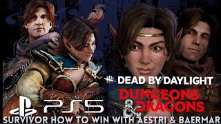 Dead by Daylight: Dungeons & Dragons 🐉 - Survivor How To Win With Aestri & Baermar Remake