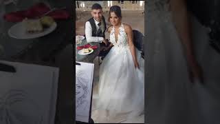 Caricaturista - Matrimonio - Artisti di strada Puglia  #artistidistradapuglia