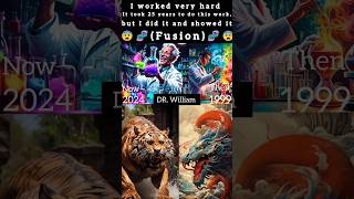 Dr. William's fusion🧬gone wrong😈😱#Dr. #william #fusion #viral