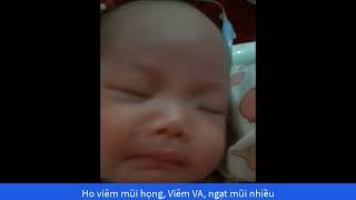 Phân biệt tiếng ho của trẻ, ho do viêm họng, Viêm VA, Viêm phế quản co thắt