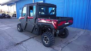 2019 Polaris Ranger Crew XP 1000 EPS NorthStar HVAC Edition Red at Maxeys in Oklahoma City