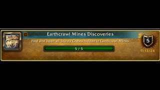 How To Get The Earthcrawl Mines Discoveries Achievement! (Isle Of Dorn Delve)