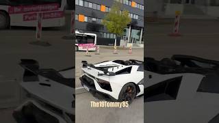 Lamborghini Aventador SVJ Roadster (Panda Spec) #shorts #automobile #rich #youtubeshorts #richlife