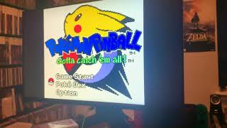 How To Delete Pokemon Pinball SAVE DATA! ~ On Game Boy