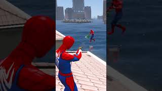 GTA 5 Spiderman Crazy Water Jumps & Ragdoll Fails  #gta #gta5 #spiderman #funnyragdolls #crazy