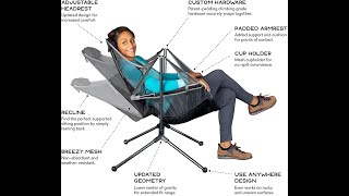 Recliner camp chair