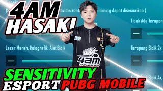 Sensitivity HASAKI Terbaru | Sensitivitas Pubg Mobile Terbaik 2021 - Pubg Mobile