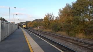 D9009 passes Chesterfield working 0Z70 26/10/15