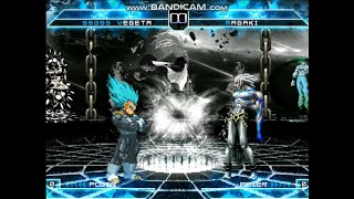 KOF Mugen: SSJ Blue Vegeta vs Magaki