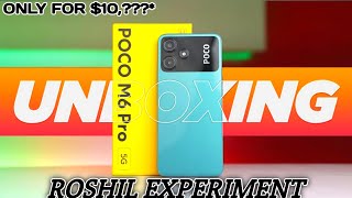 Unboxing poco M6 pro 5g full जानकारी #roshilexperiment