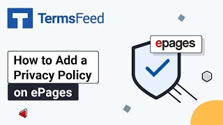 How to Add a Privacy Policy on ePages