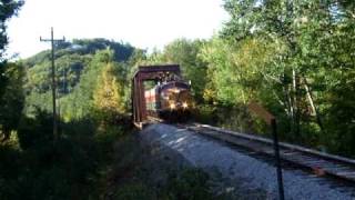 Conway Scenic Notch Train in Glen, NH