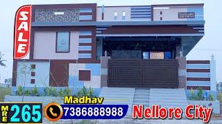 East Facing Independent House for Sale in Nellore City  #medhanshirealestate -  7386888988 - MRE-265