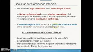 7.1 Confidence Intervals The Basics Part 4