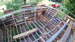 OFF GRID LOG CABIN BUILD #12 Scaffolding