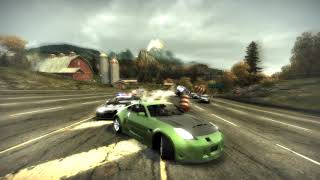 Need for Speed Most Wanted - Pursuit 3 Heat Level (+Cop Helicopter) / Beta content Mod / Nissan 350Z