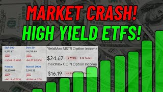 Market Crash! High Yield ETFs Tanking! Buying More!