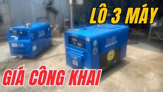 Báo giá 3 máy phát điện duy nhất tại máy phát điện Hoàng Kim | LH : 0901352121