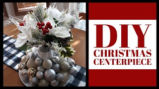 DIY Christmas Centerpiece|Dollar Tree|Walmart