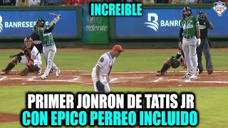 Así Fue El Primer Jonron De Fernando Tatis Jr. En LIDOM Con Estrellas Orientales MIREN QUE PASÓ MLB