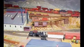 Gary Jordan's Gipin Tram On2/3 Layout Tour 4DPNR