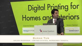 European Digital Textile Conference - Digital printing for homes and interiors