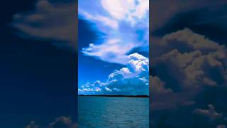 Viral sky view in river #trendingvideo #skylovers #skyviral #skyview #shorts