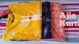 🌺 Latest Ajio kurti Haul🌺 Affordable kurtis 🌺Kurtis Under 500 Rs🌺