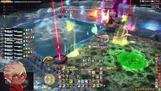 FFXIV Endwalker P4S Part 1 Anti knockback water & cape POV