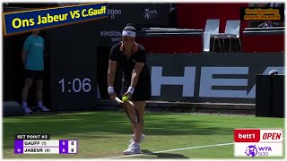 Ons Jabeur vs Gauff🎾أنس جابر🎾كل تفاصيل إنسحاب أنس جابر ضد كوكوغوف في ربع نهائي برلين  بسبب المرض