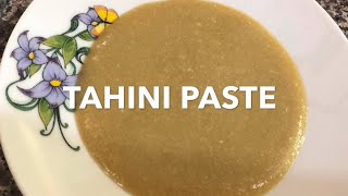 TAHINI PASTE | HOMEMADE ARABIC RECIPE | # Shorts