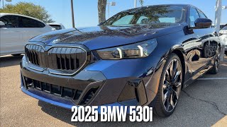 Tanzanite Blue 2025 BMW 530i M Sport