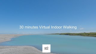 4K UHD - Virtual Indoor Walking #4 - Rakaia Lagoon (Hapua) - Selwyn District - Canterbury