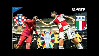 Croatia Vs Italy | UEFA Euro 2024 | FC 24 Gameplay | PS5™