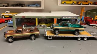 Custom 1/64 4x4 Trucks Greenlight Fall Guy GMC