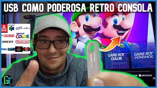 🎮Convierte una USB en una Consola Retro de Videojuegos Muy Facil😎😎