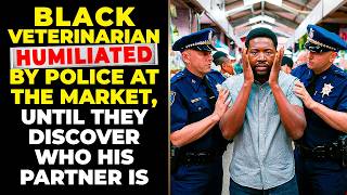 Black Veterinarian Is Humiliated By Police At The Market, Until They Discover Who His Partner Is