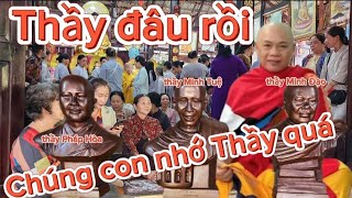 Giây phúc bà con Phật Tử đến chờ đợi và lòng mong mỏi gặp cho bằng được sư thầy Minh Đạo