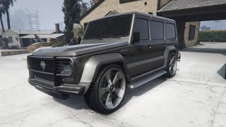 Cars of GTA V: Benefactor Dubsta, Mercedes Benz G Class