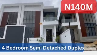 HOUSE FOR SALE IN LEKKI LAGOS NIGERIA | 4 Bedroom Semi Detached Duplex