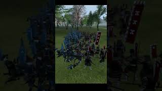 Yari Ashigaru Vs Yari Samurai | Total War - Shogun 2 #shorts