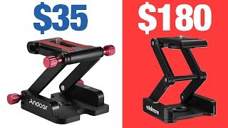 Andoer $35 VS $189 Edelkrone  FlexTILD HEAD 2 (Cheaper and better!)